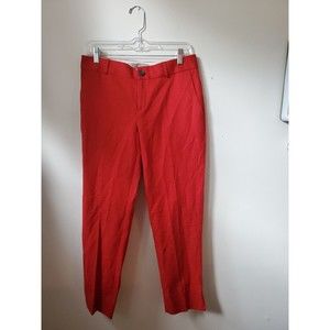 Banana Republic Pant Women's 6 Camden Print Diamond Pattern Jacquard Holiday